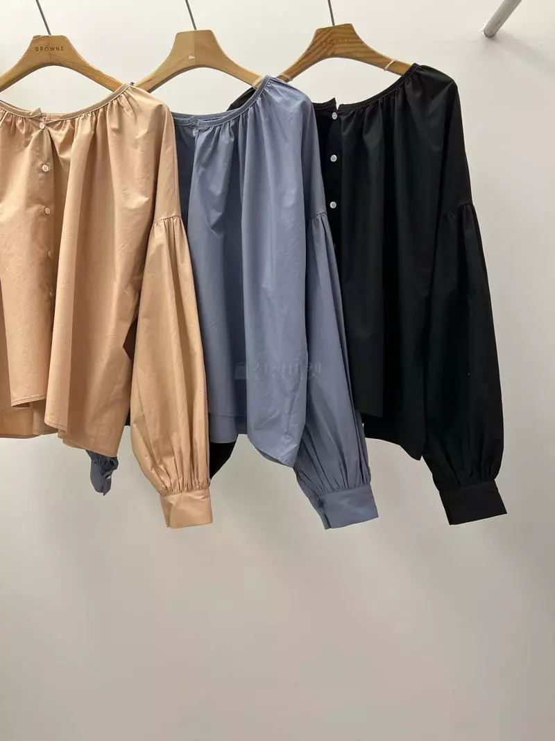 Browns - Korean Women Fashion - #womensfashion - Petit Shirring Blouse - 2
