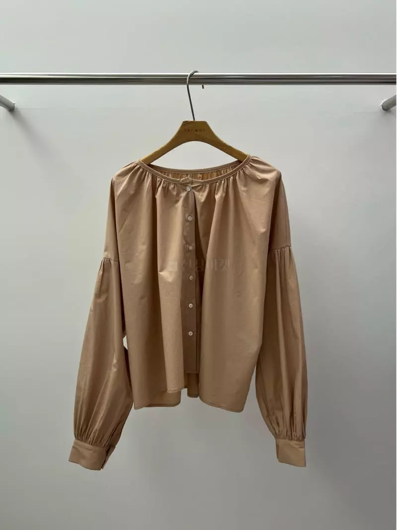 Browns - Korean Women Fashion - #womensfashion - Petit Shirring Blouse - 6