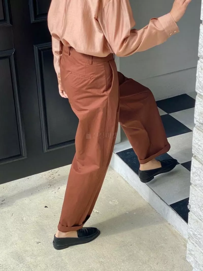 Browns - Korean Women Fashion - #momslook - Burdie Pants - 4