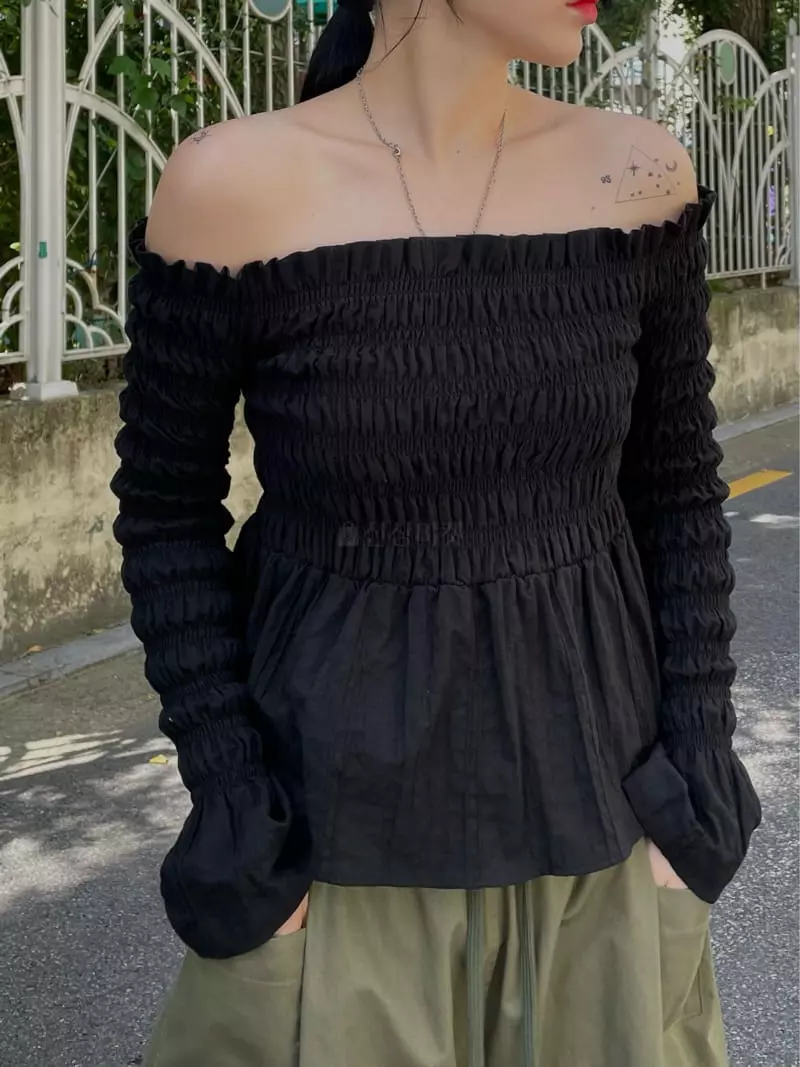 Buckle - Korean Women Fashion - #momslook - Nova Blouse - 12