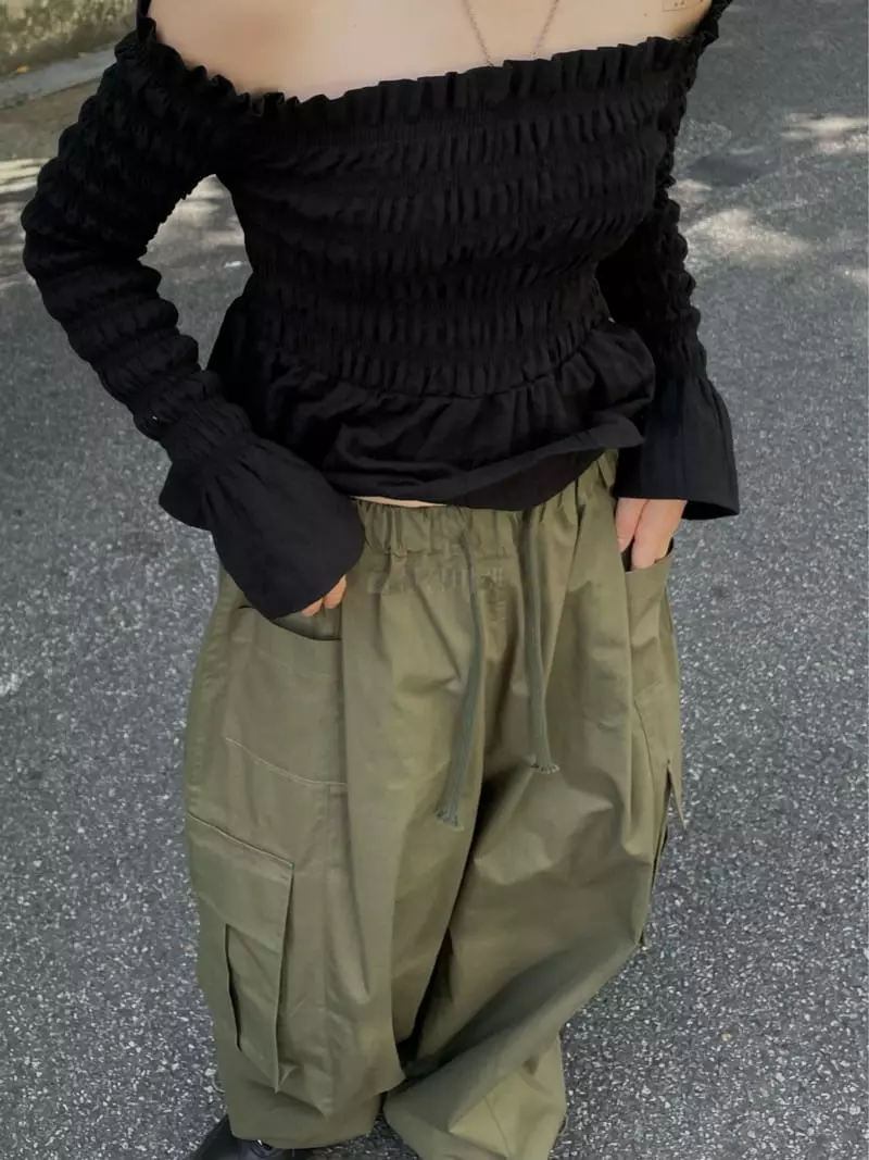 Buckle - Korean Women Fashion - #momslook - Nova Blouse - 8