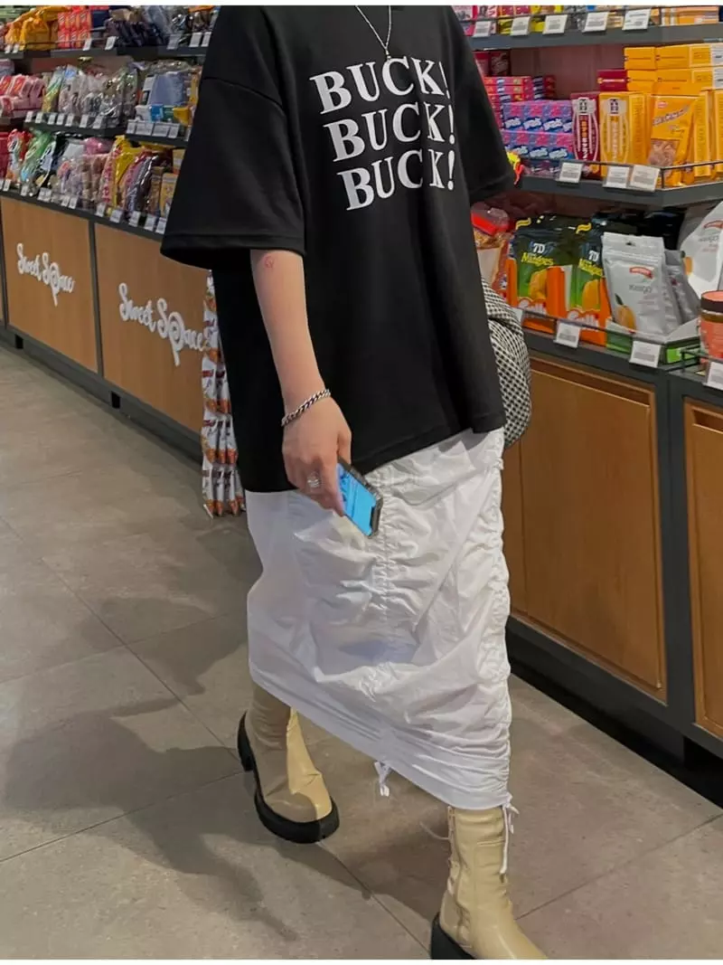 Buckle - Korean Women Fashion - #momslook - Mode Skirt - 7