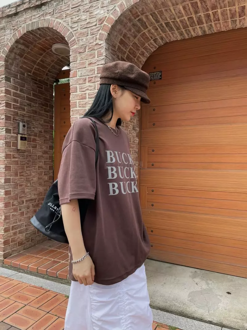 Buckle - Korean Women Fashion - #momslook - Buck Tee - 6