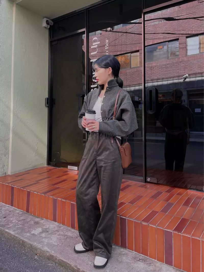 Buckle - Korean Women Fashion - #momslook - Blan Pants - 5