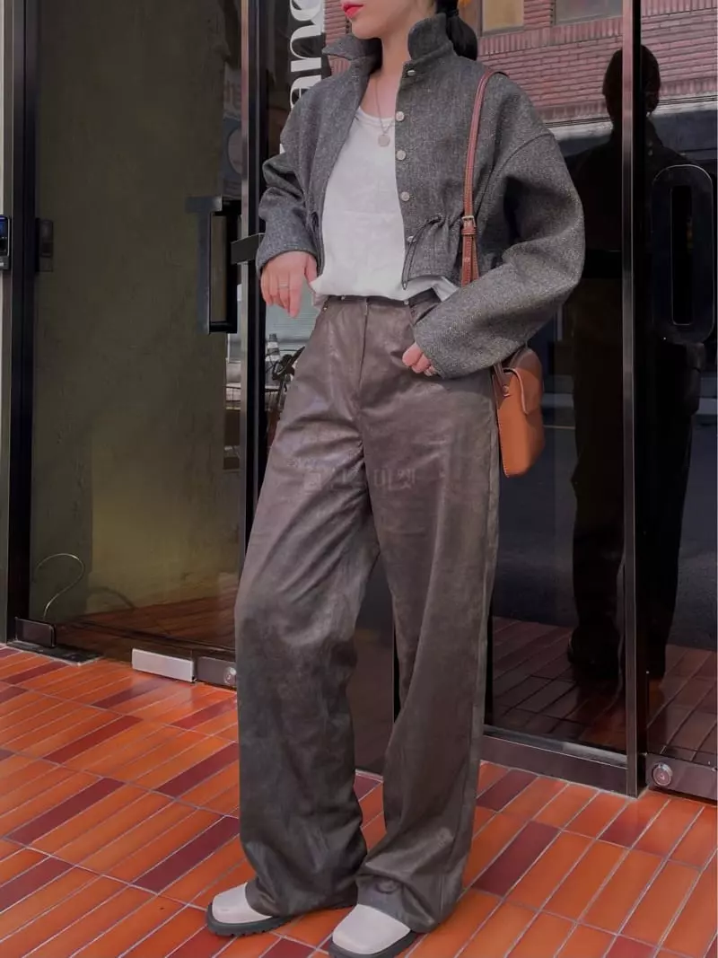 Buckle - Korean Women Fashion - #momslook - Blan Pants - 6