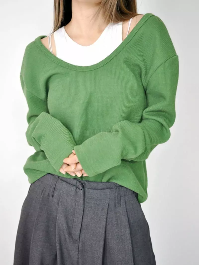 Buckle - Korean Women Fashion - #momslook - Vivid Tee
