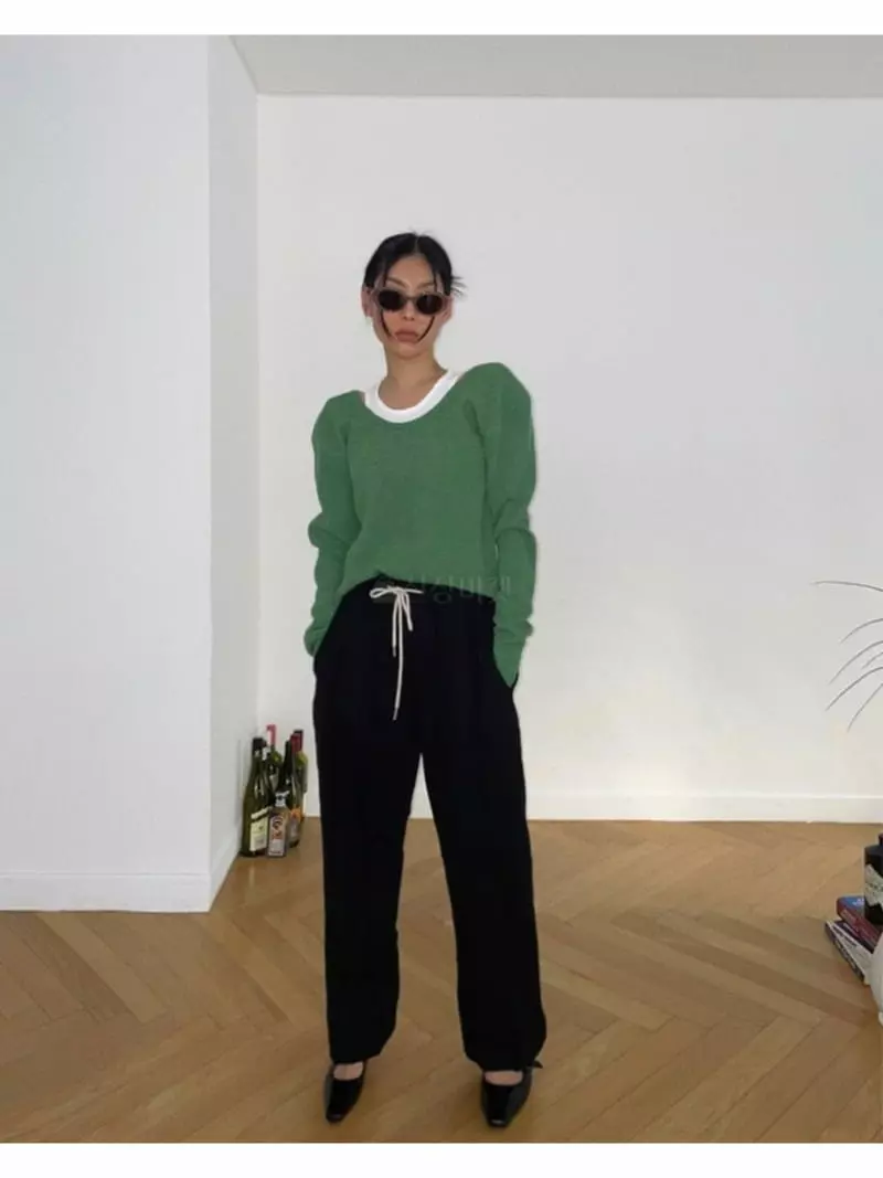 Buckle - Korean Women Fashion - #momslook - Vivid Tee - 5
