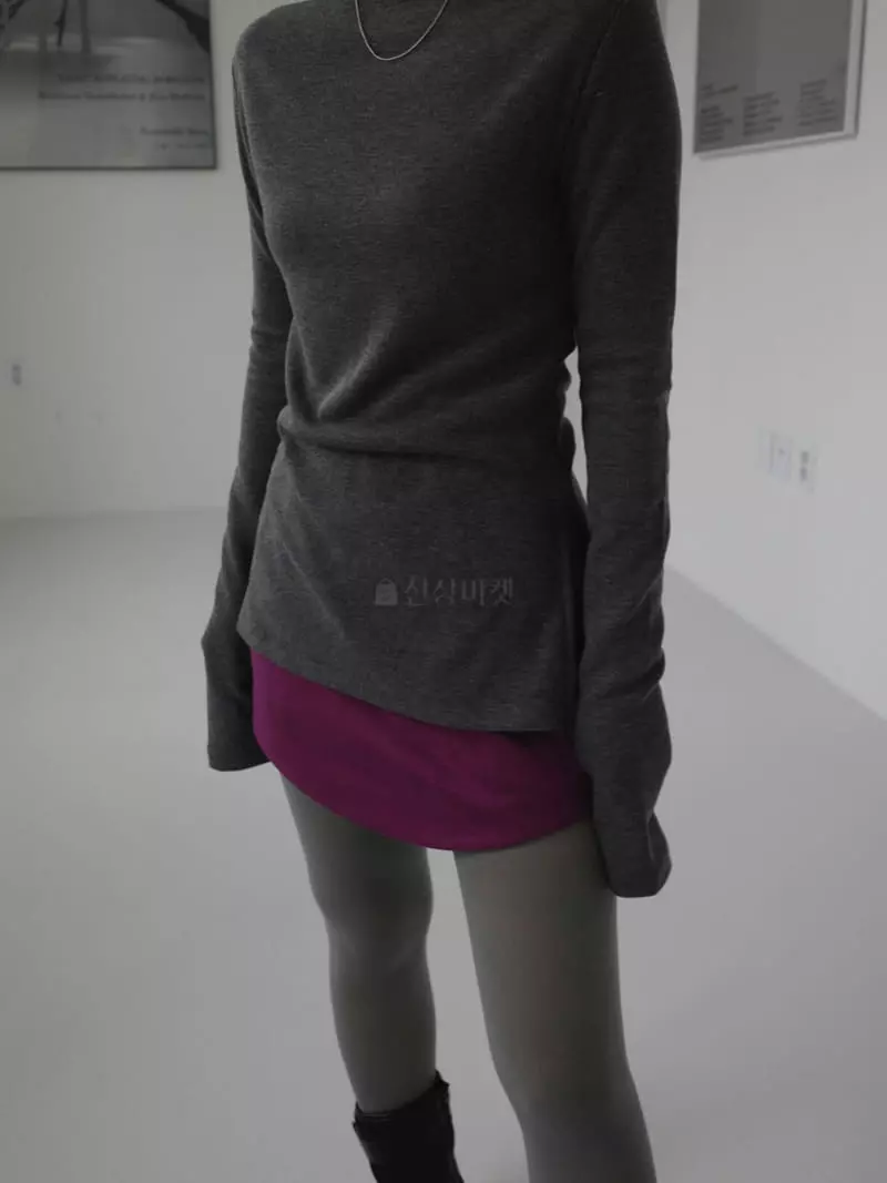 Buckle - Korean Women Fashion - #momslook - Soft Tee - 10