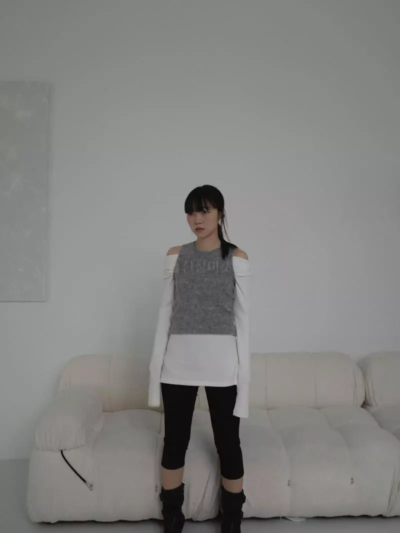 Buckle - Korean Women Fashion - #momslook - Soft Tee - 12