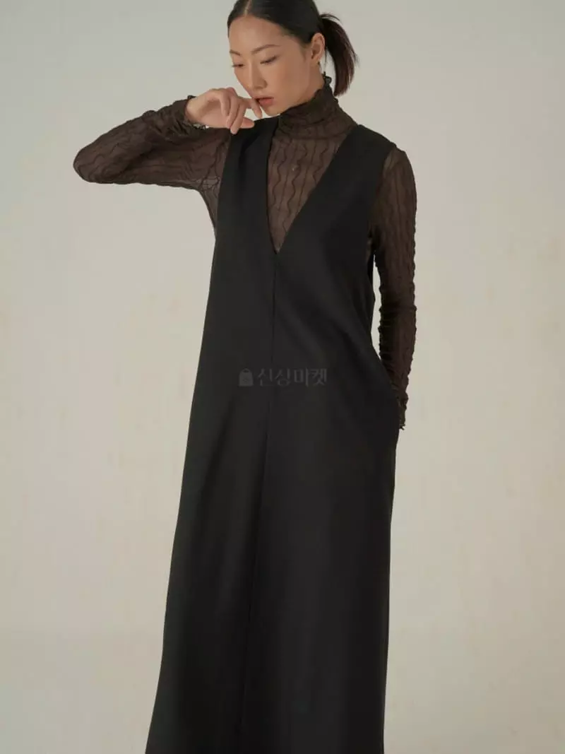Buckle - Korean Women Fashion - #momslook - See Through Tee - 10