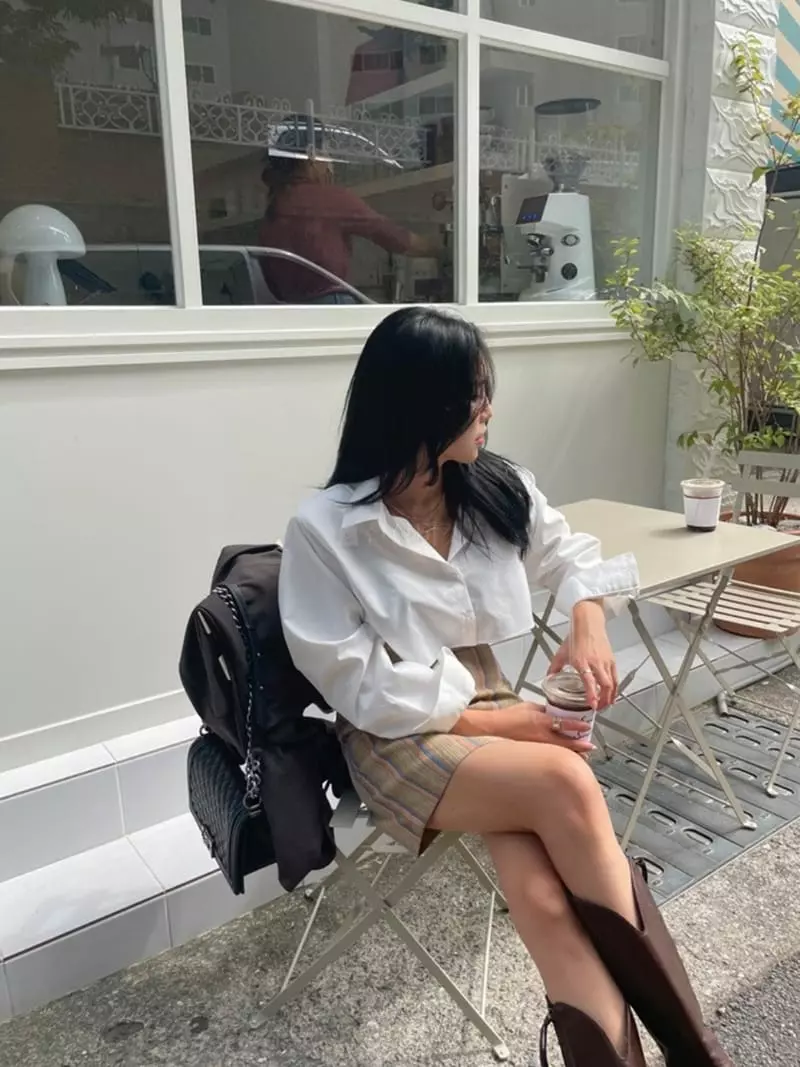 Buckle - Korean Women Fashion - #momslook - Ob Skirt - 9