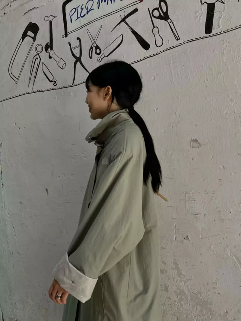 Buckle - Korean Women Fashion - #momslook - Trench Coat - 11