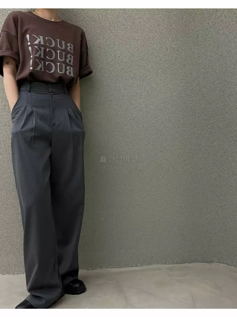 Buckle - Korean Women Fashion - #momslook - Pocket Pants - 2