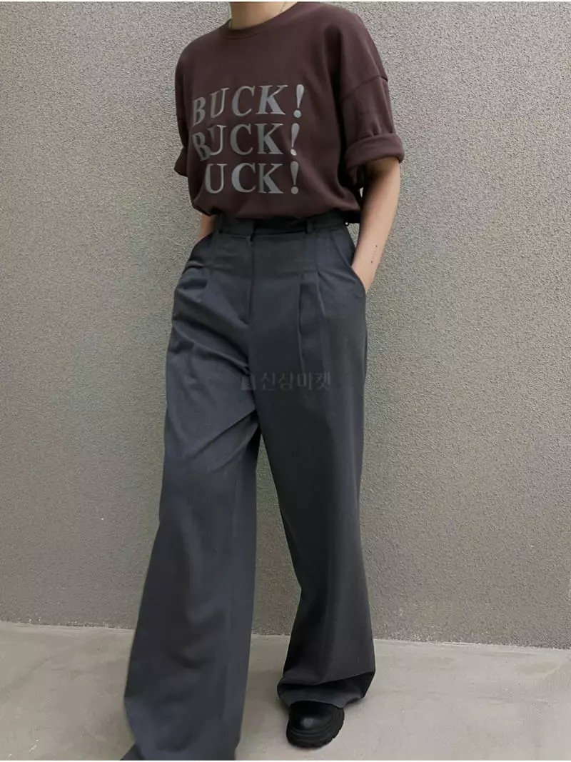 Buckle - Korean Women Fashion - #momslook - Pocket Pants - 6