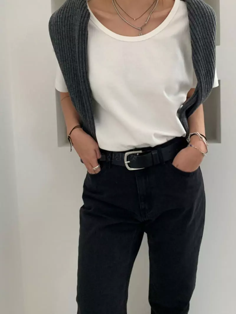 Buckle - Korean Women Fashion - #momslook - Paul Tee - 5