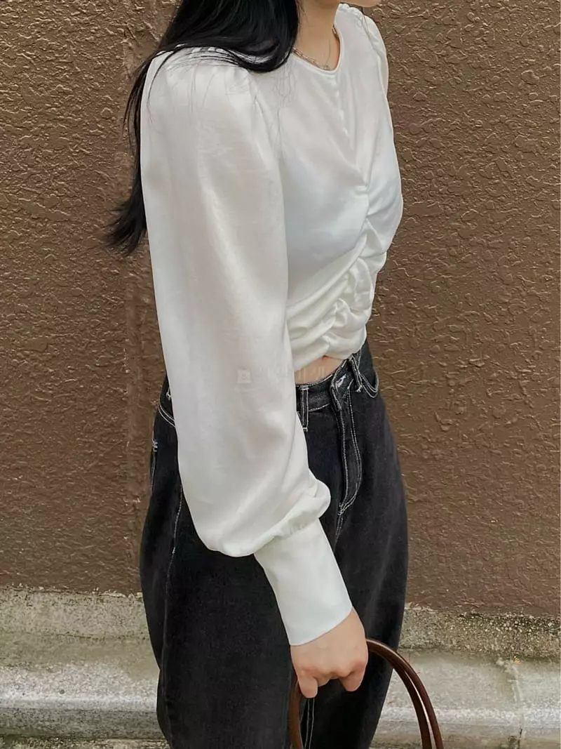 Buckle - Korean Women Fashion - #pursuepretty - Mos Blouse - 12