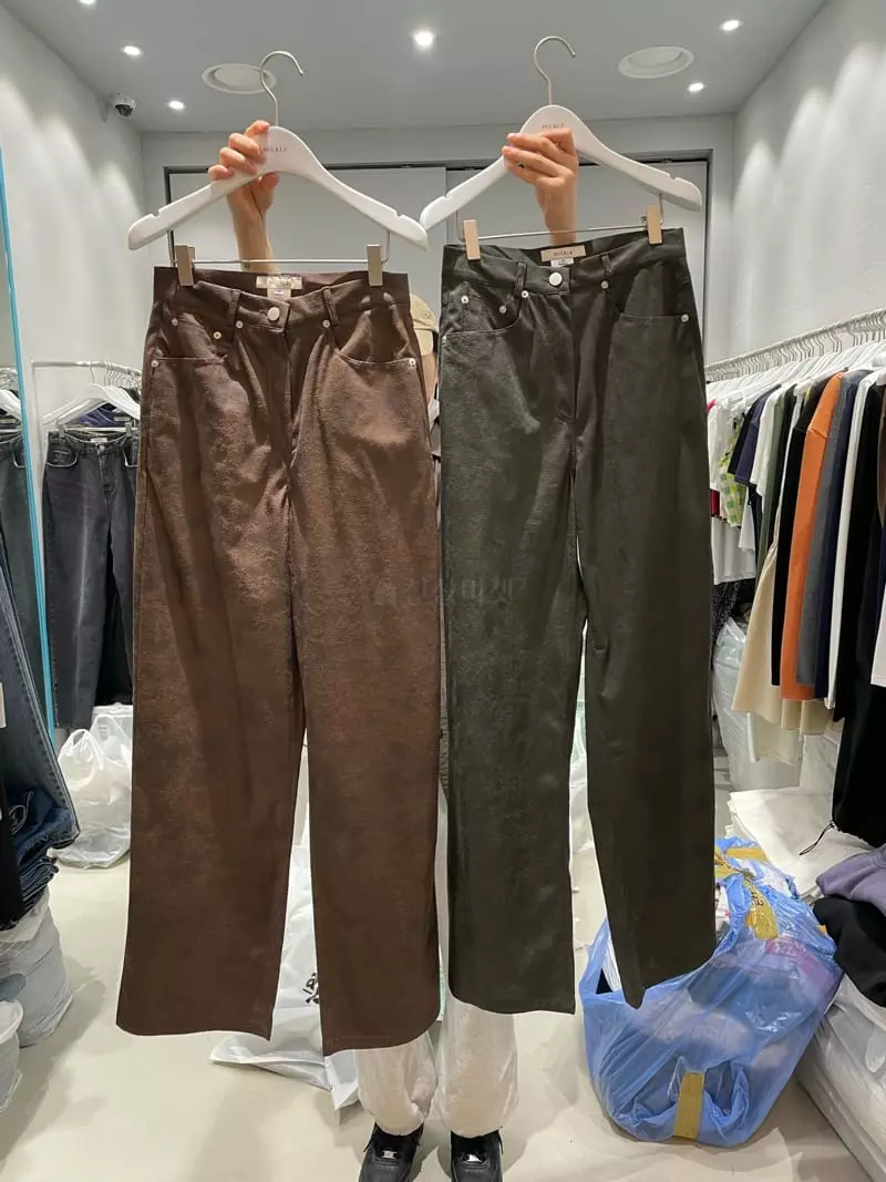 Buckle - Korean Women Fashion - #pursuepretty - Blan Pants - 10