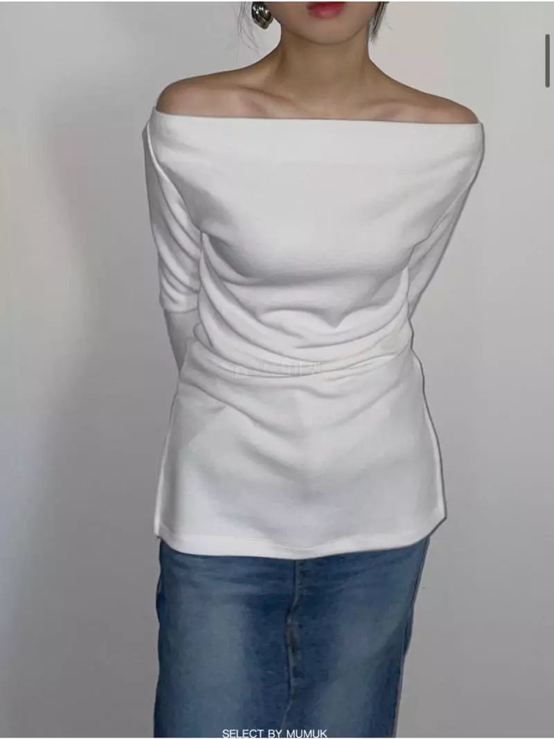 Buckle - Korean Women Fashion - #vintagekidsstyle - Soft Tee - 4