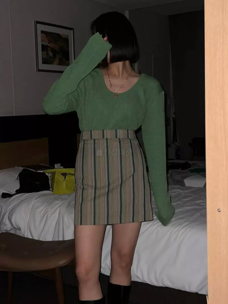 Buckle - Korean Women Fashion - #pursuepretty - Ob Skirt