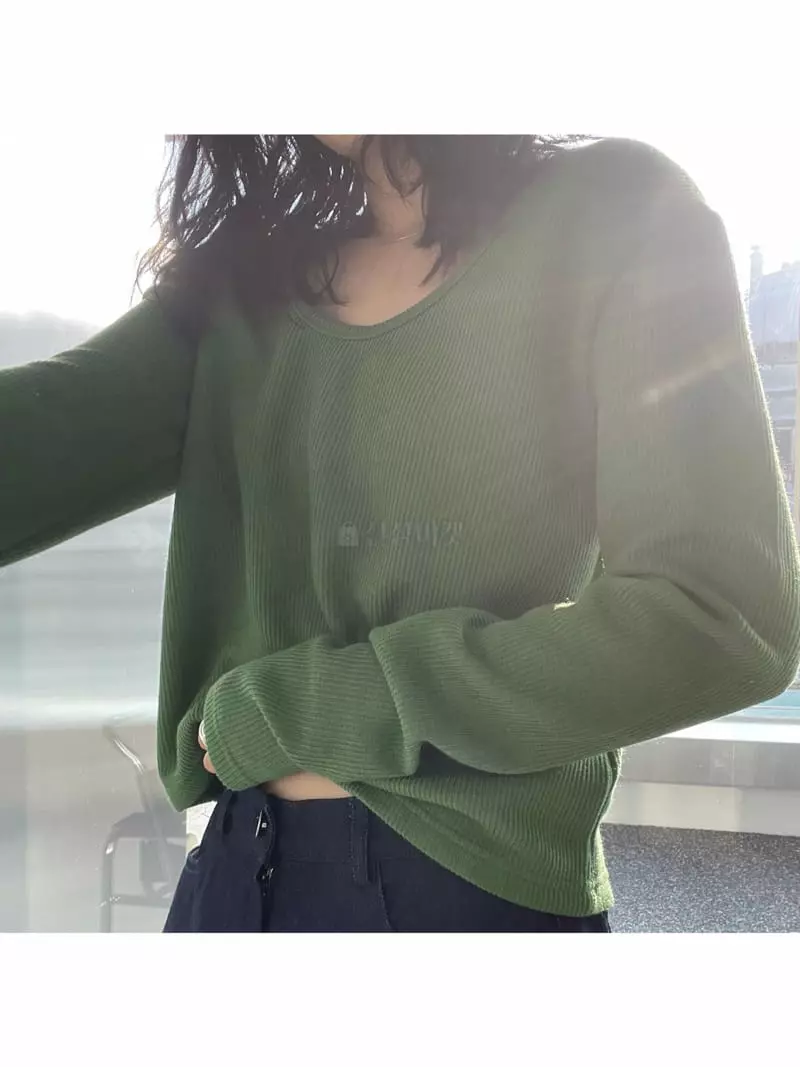 Buckle - Korean Women Fashion - #romanticstyle - Vivid Tee - 11