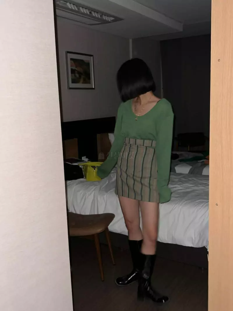 Buckle - Korean Women Fashion - #romanticstyle - Ob Skirt - 3