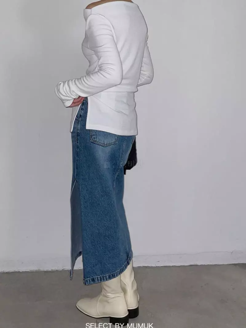 Buckle - Korean Women Fashion - #shopsmall - Soft Tee - 7