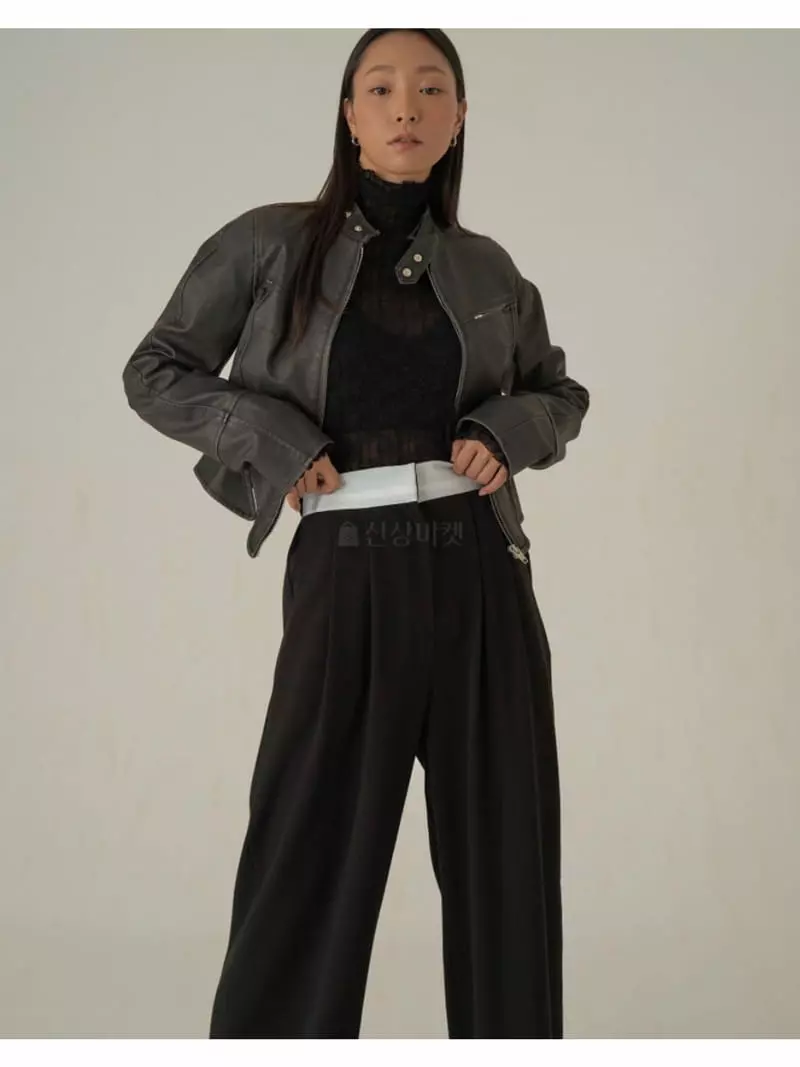 Buckle - Korean Women Fashion - #shopsmall - See Through Tee - 5
