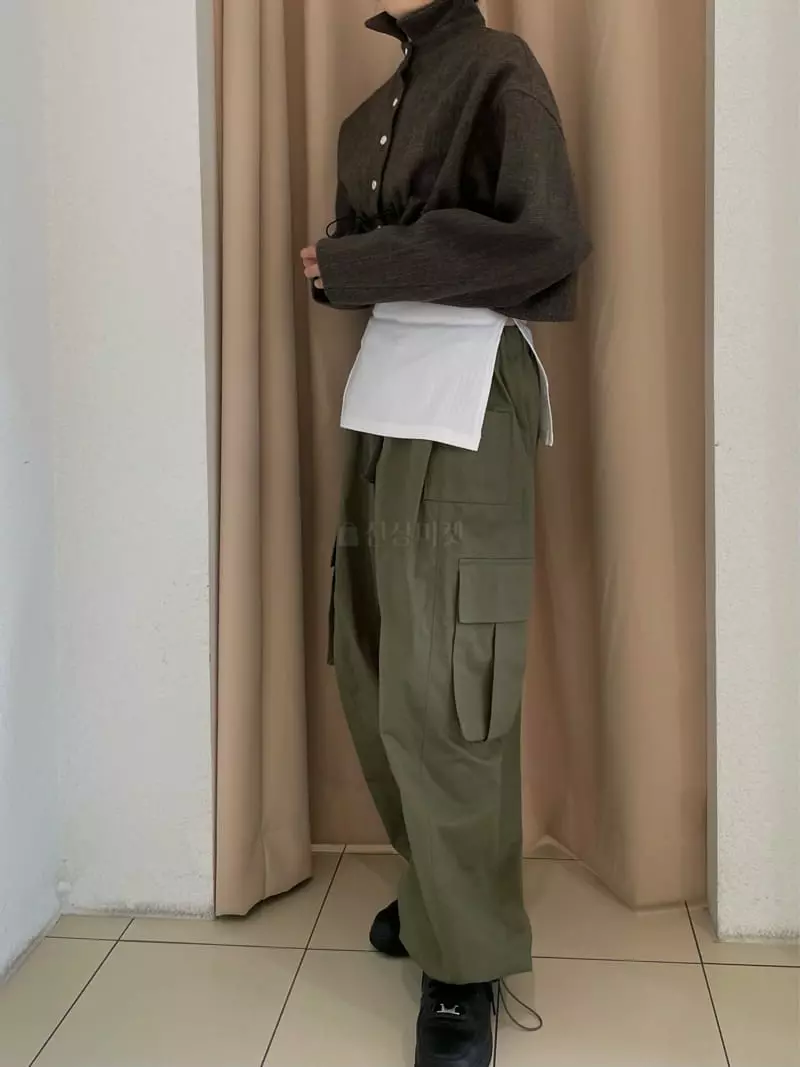 Buckle - Korean Women Fashion - #shopsmall - Esabell Jacket