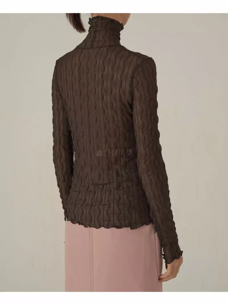 Buckle - Korean Women Fashion - #thelittlethings - See Through Tee - 7