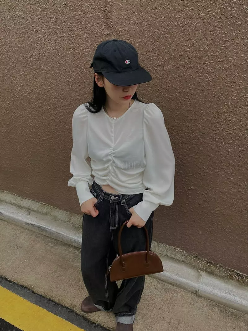 Buckle - Korean Women Fashion - #vintagekidsstyle - Mos Blouse - 11