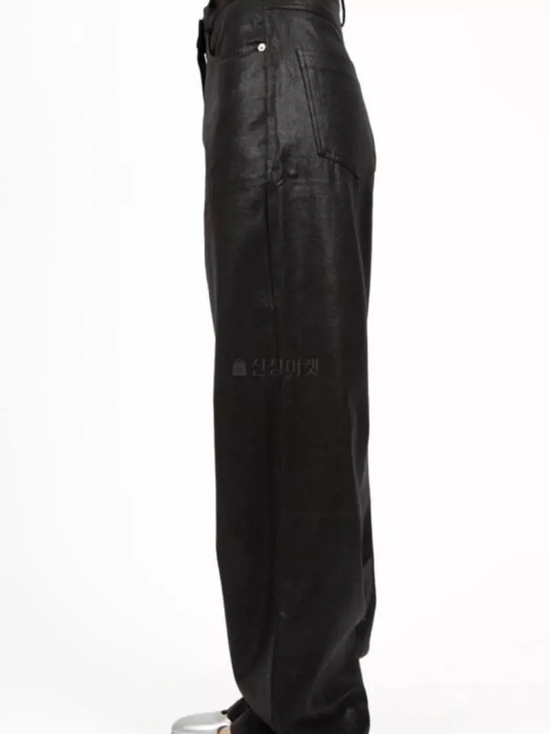 Buckle - Korean Women Fashion - #womensfashion - Glossy Pants - 6