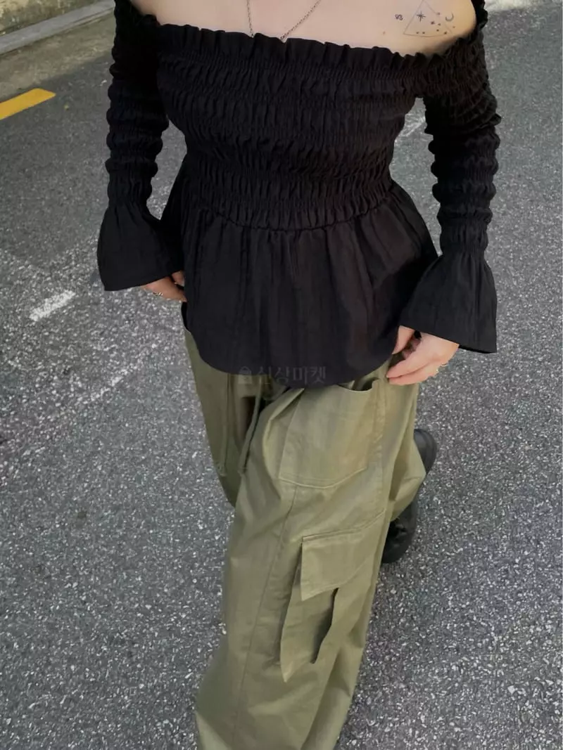 Buckle - Korean Women Fashion - #womensfashion - Nova Blouse - 7