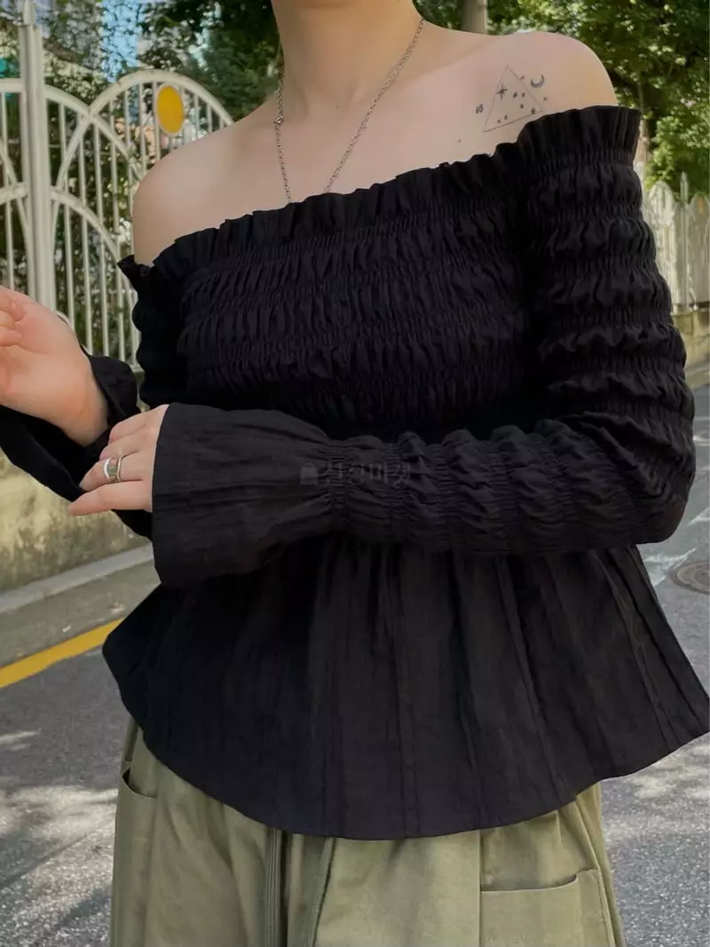 Buckle - Korean Women Fashion - #womensfashion - Nova Blouse - 9