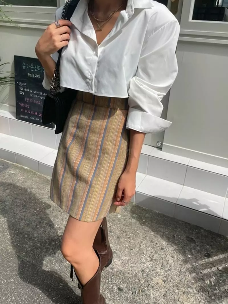 Buckle - Korean Women Fashion - #womensfashion - Ob Skirt - 12