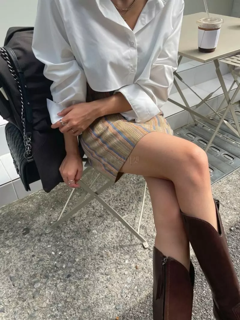 Buckle - Korean Women Fashion - #womensfashion - Ob Skirt - 8