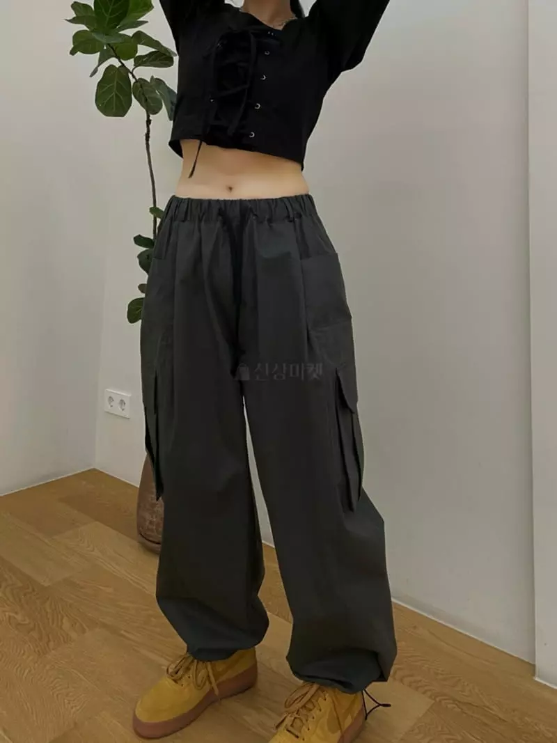 Buckle - Korean Women Fashion - #womensfashion - Cargo Pants - 10
