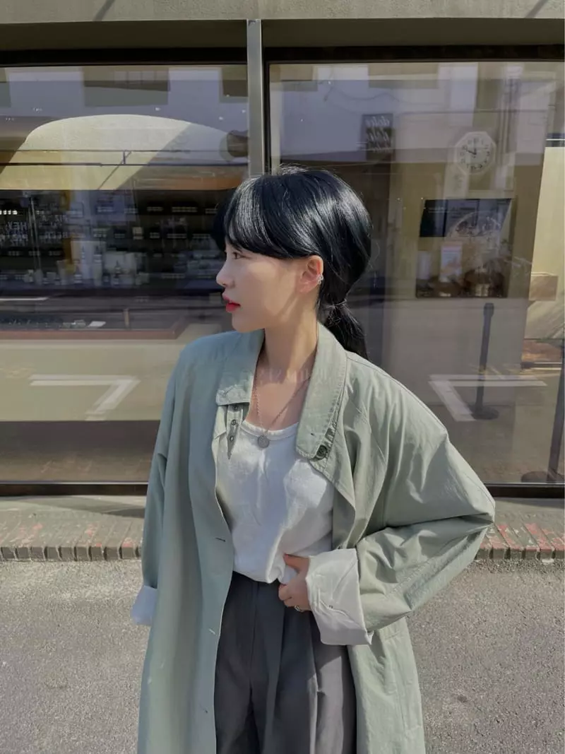 Buckle - Korean Women Fashion - #womensfashion - Trench Coat - 10