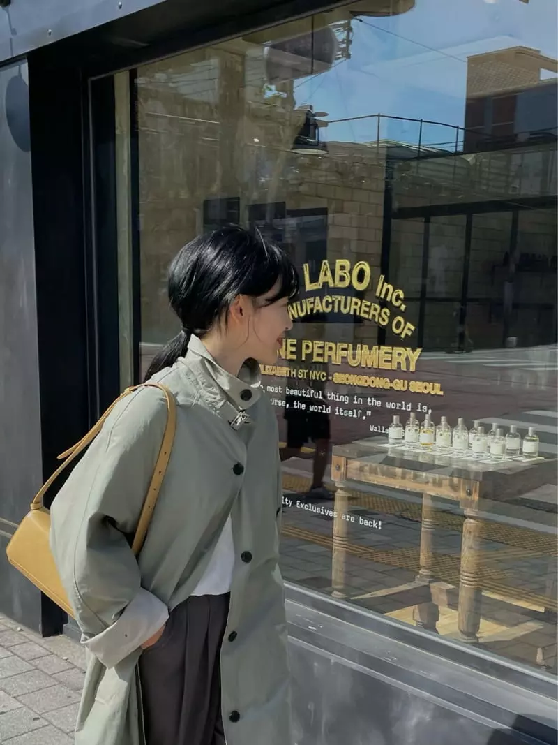 Buckle - Korean Women Fashion - #womensfashion - Trench Coat - 8