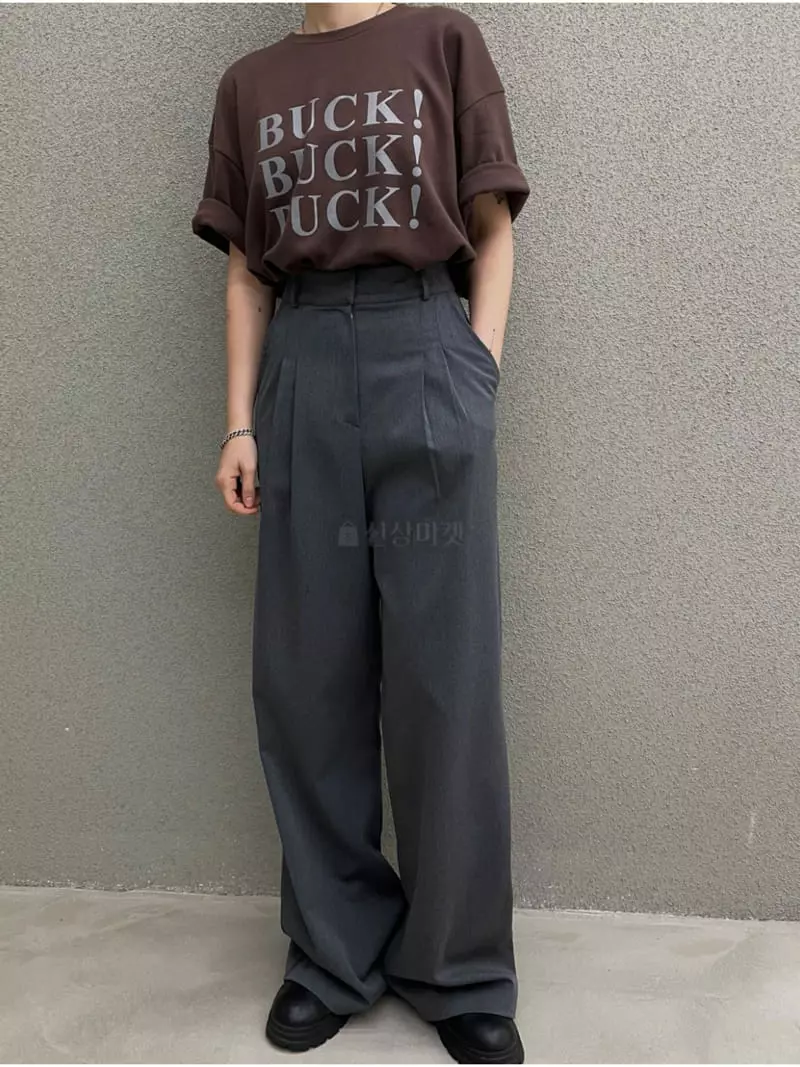 Buckle - Korean Women Fashion - #womensfashion - Pocket Pants - 5