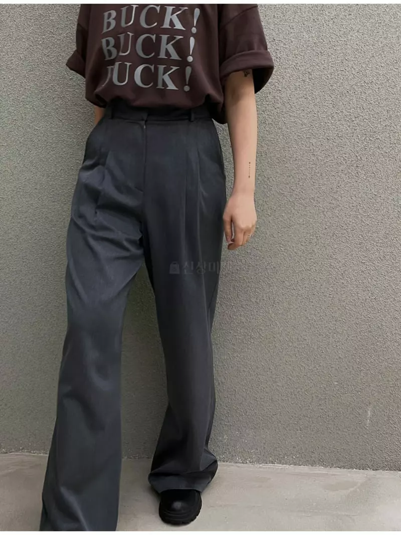 Buckle - Korean Women Fashion - #womensfashion - Pocket Pants - 7