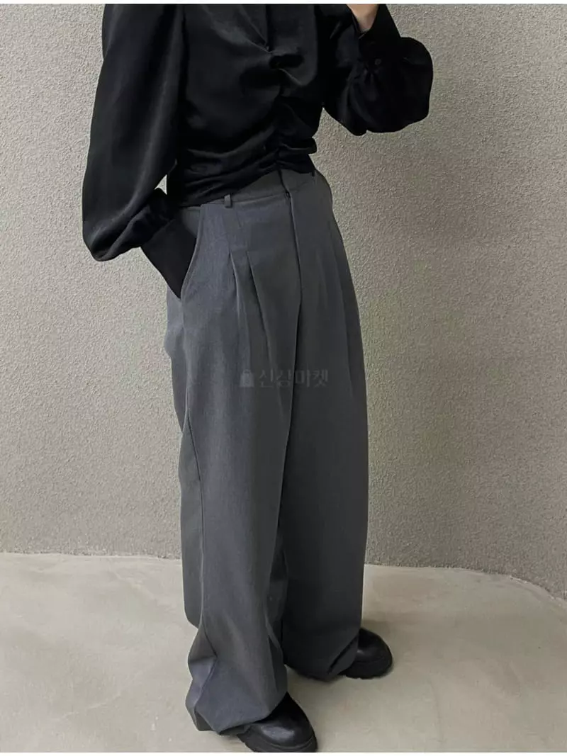 Buckle - Korean Women Fashion - #womensfashion - Pocket Pants - 9