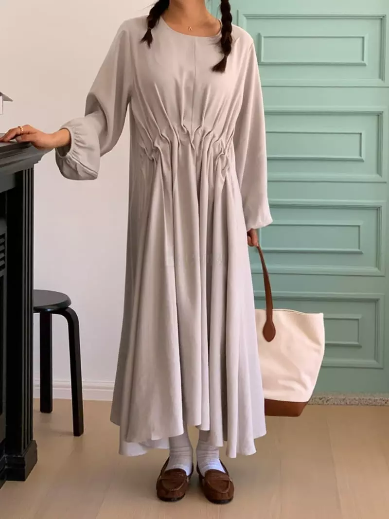 By Andrin - Korean Women Fashion - #vintageinspired - Pore One-piece - 4