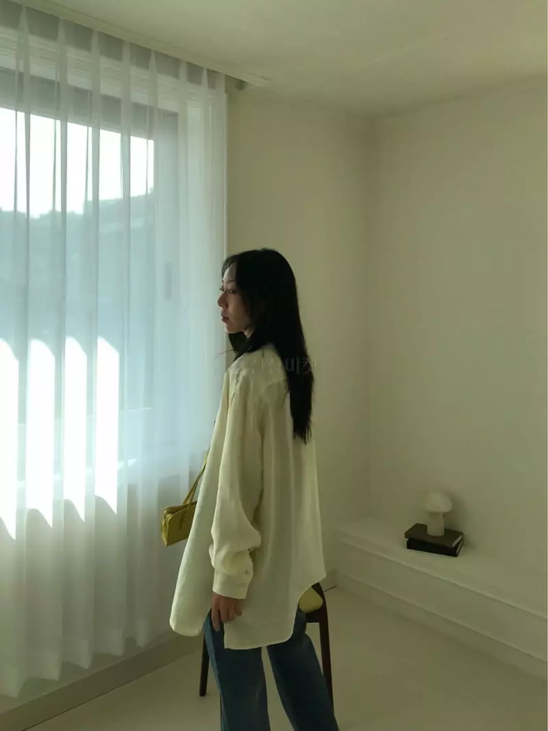 Charlotte - Korean Women Fashion - #momslook - Shatin Blouse - 5