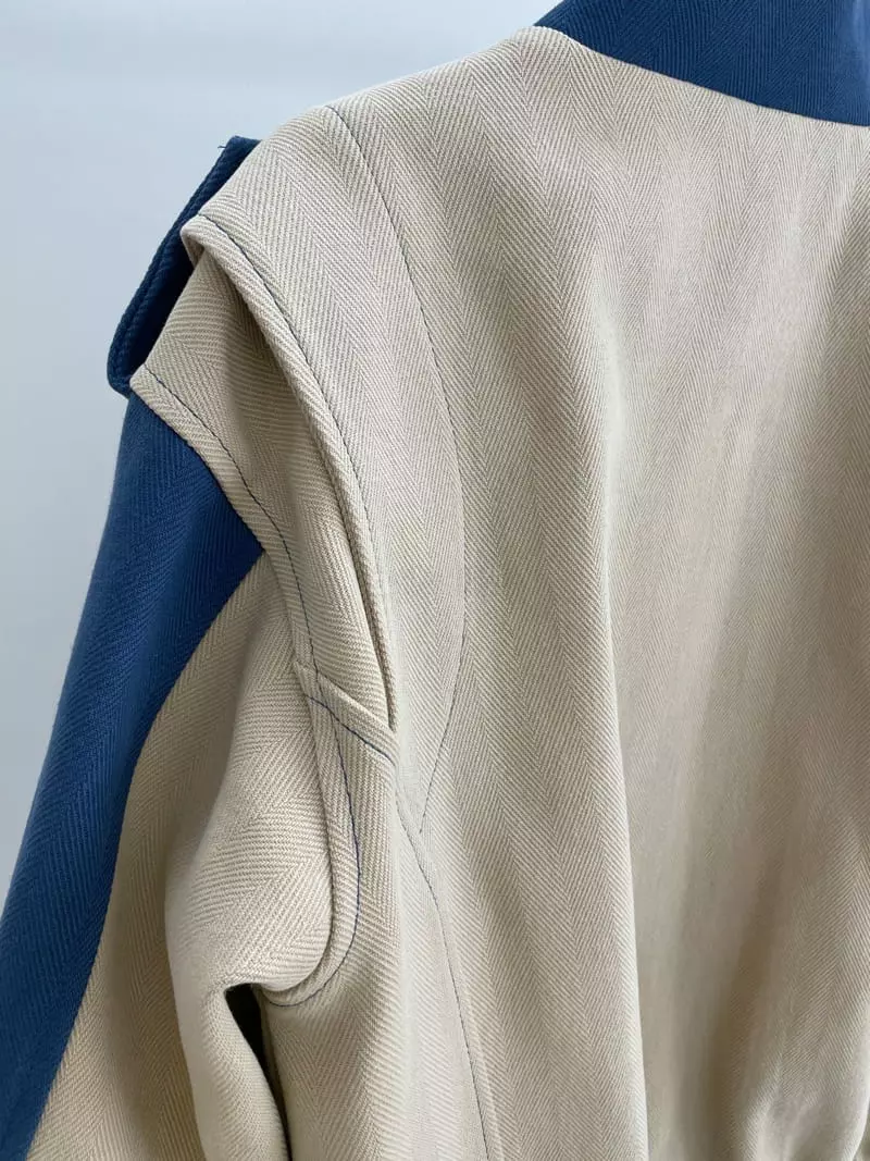 Charlotte - Korean Women Fashion - #momslook - Color Herringbone Jumper - 7