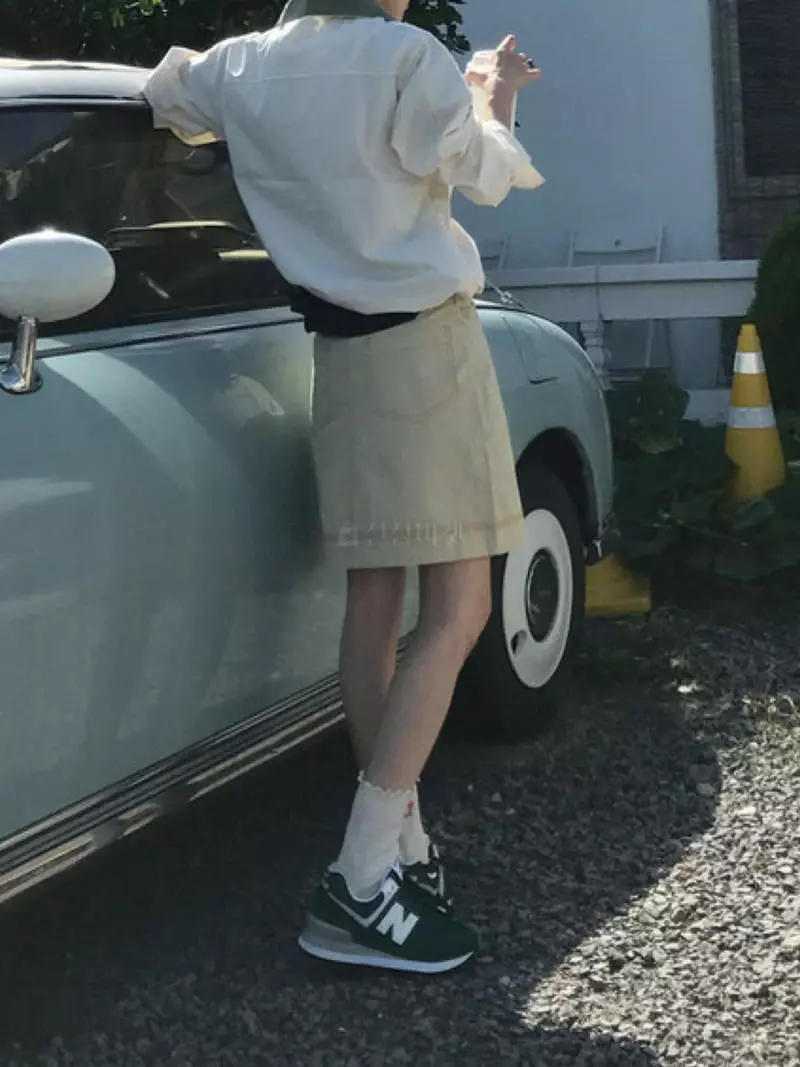 Charlotte - Korean Women Fashion - #momslook - Lip Skirt - 8