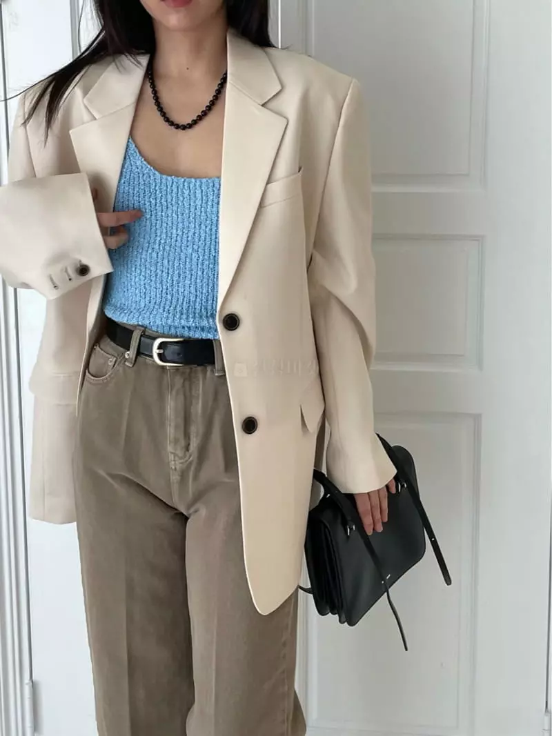Charlotte - Korean Women Fashion - #momslook - Layered Knit Tee - 5