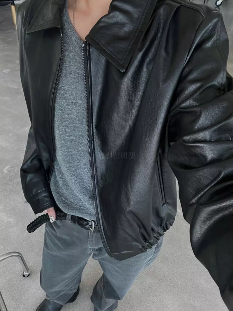 Charlotte - Korean Women Fashion - #momslook - Leather Jacket - 5