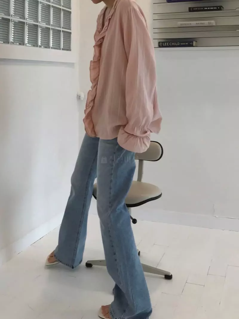 Charlotte - Korean Women Fashion - #momslook - Ruffle Blouse - 2