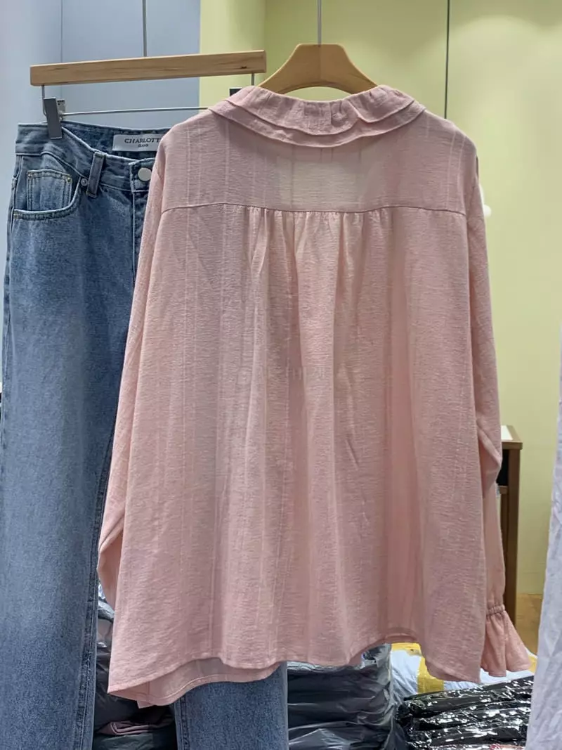 Charlotte - Korean Women Fashion - #womensfashion - Ruffle Blouse - 4