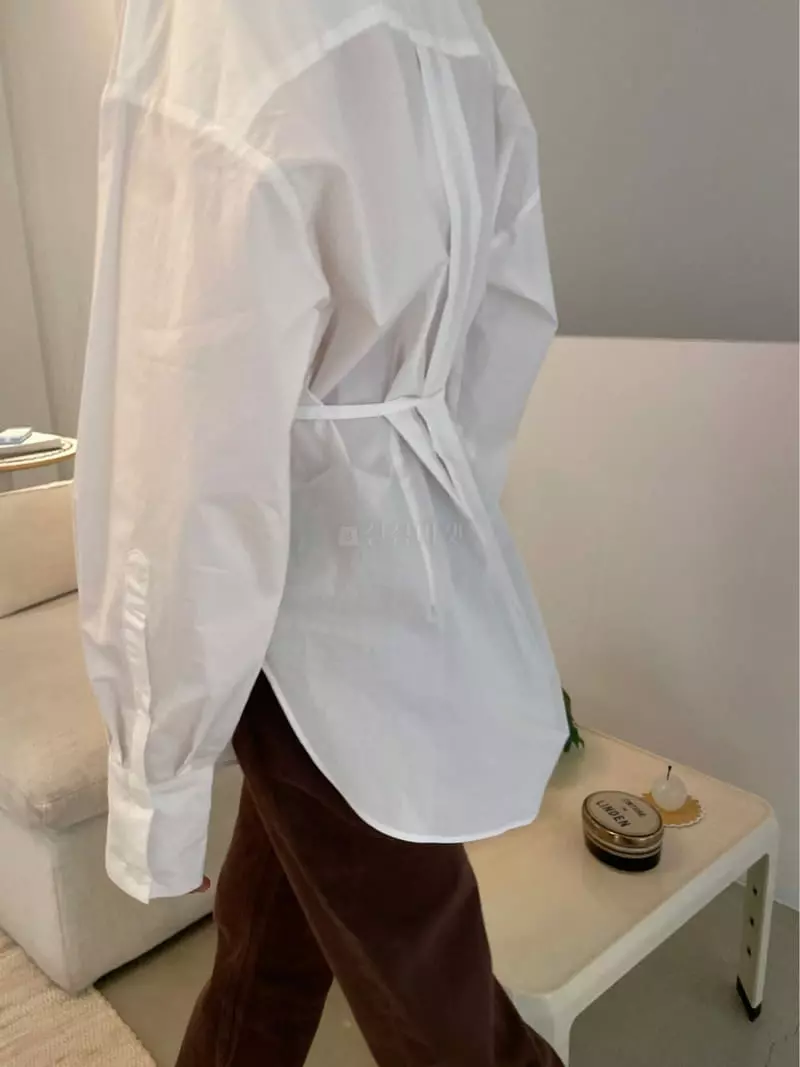 Charlotte - Korean Women Fashion - #momslook - Strign Shirt - 2